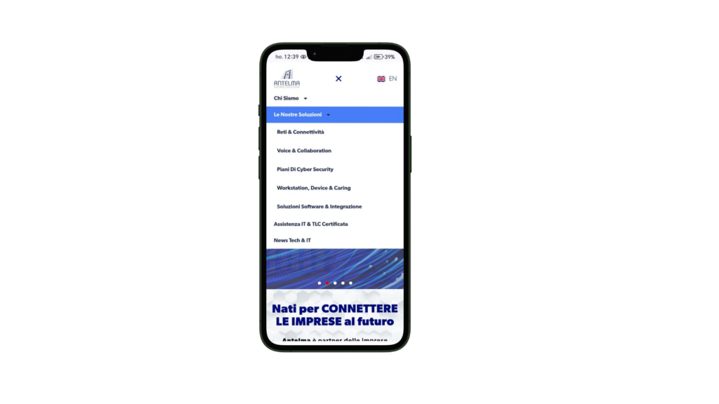 Benvenuti nel nuovo sito Antelma SITO WEB newsletter 1